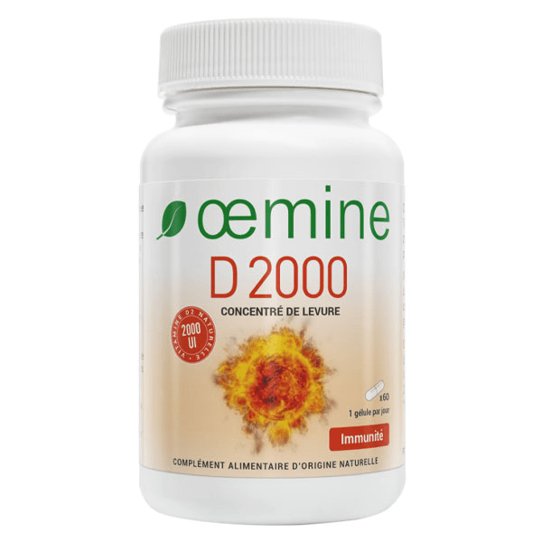 D2000 Concentré de Levure 60 gélules