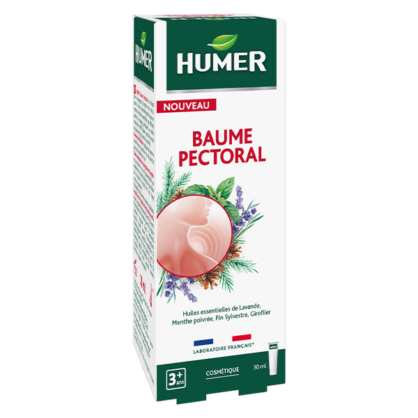 Baume Pectoral Massage Poitrine et dos dès 3 ans 30ml