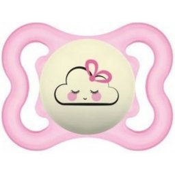 Supreme Night Sucette Silicone Rose 2-6 Mois 1ut