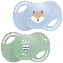 Collection Sucettes Anatomiques Extra-Slim C2 0-6m 2 Unités