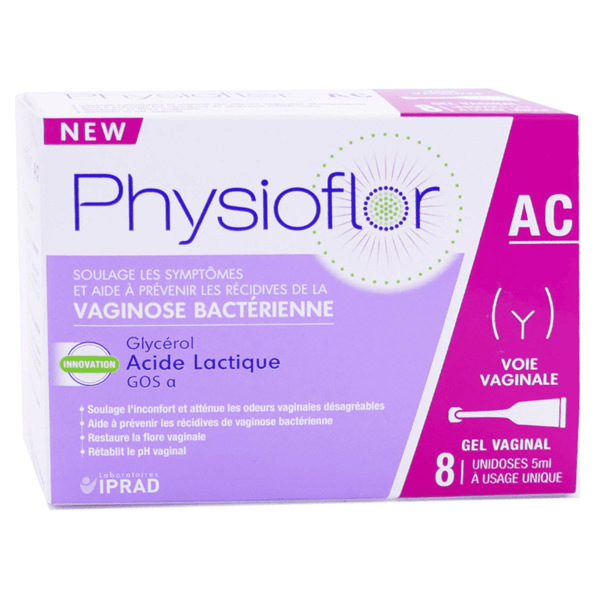 AC Gel Acidifiant Voie Vaginale 8 unidoses