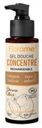 Gel Douche Concentré Amande et Coco Rechargeable Bio 100 ml - Flacon-Pompe 100 ml