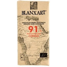 Chocolat Noir 91% Congo Bio 80g