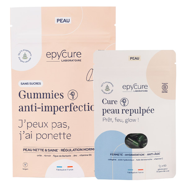 Cure Collagène Végétarien et Cure Anti-Imperfections