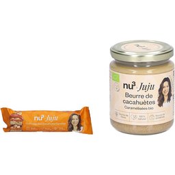 Fit Protein Bar + Beurre de Cacahuètes Caramélisées x Jujufitcats