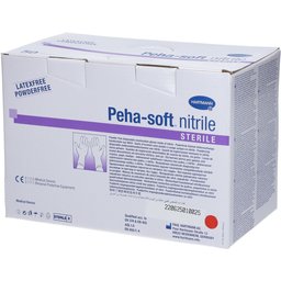 Hartmann Peha-soft® nitrile Gants d'examen sans latex stériles Taille M 7 - 8