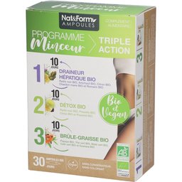 Ampoules Programme minceur Bio