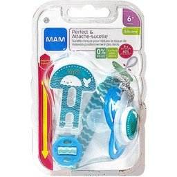 Perfect Et Attache Sucette 6 Mois +Silicone