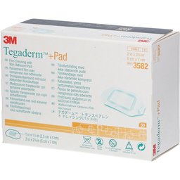Tegaderm™ + Pad Transparent Stérile 5 cm x 7 cm