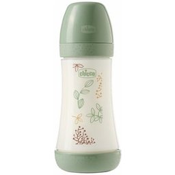 Biberón Perfect 5 Eco+ Silicona 240ml Verde 1ud