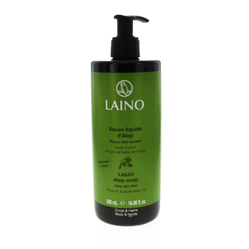 Savon d'alep liquide flacon pompe 500ml
