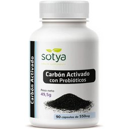 Charbon Actif Avec Probiotiques 90 Capsules