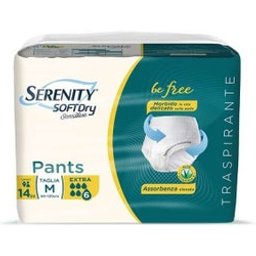 Pants Soft Dry Sensitive Couche Extra TL 14uts