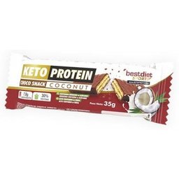 Bestdiet Ketoprotein Barrita noix de coco 24uds