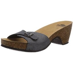 Sandalia Kabe Negro plata Talla 36 1ud