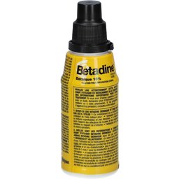 Bétadine - Dermique 10% - Solution pour application cutanée en récipient unidose - Voie cutanée - plaies ou brûlures superficielles et peu étendues - Flacon 125ml