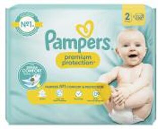 Couches Premium Protection T2 (4-8 Kg) - Paquet 30 couches