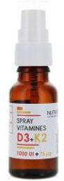 Vitamine D3/K2 Spray - 500 Ui - 15 ml - Spray 15 ml