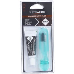 Superwhite® Trousse de Voyage Black Edition - Brosse à dents et dentifrice