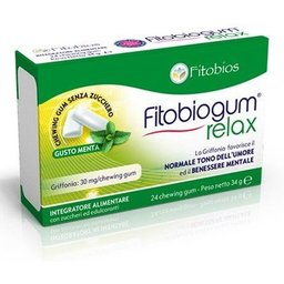 Fitobiogum Relax Sans Sucre 24uts