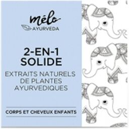 Soin Lavant 2 en 1 Solide Enfants Mélo Ayurveda