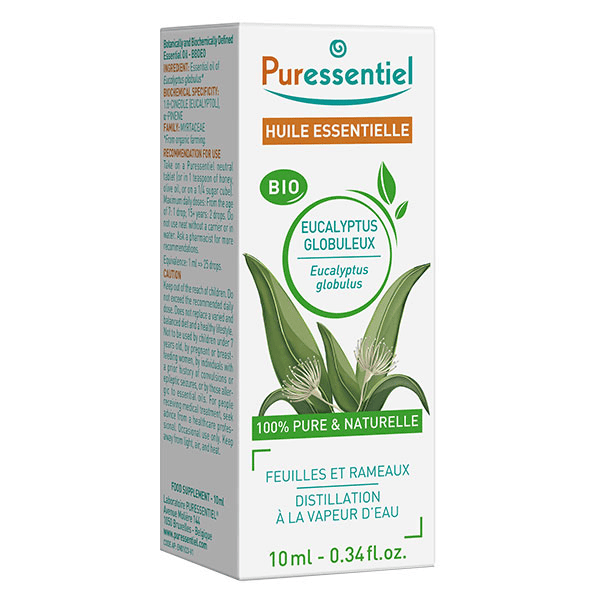 Huile Essentielle Eucalyptus Globulus Bio 10ml