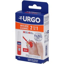 Urgo Filmogel Mycose 2en1 Rouge