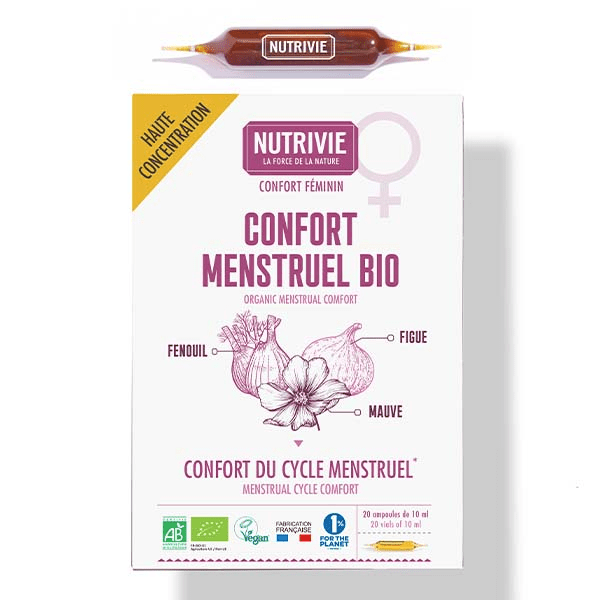 Ampoule Confort menstruel BIO 20 x 10ml