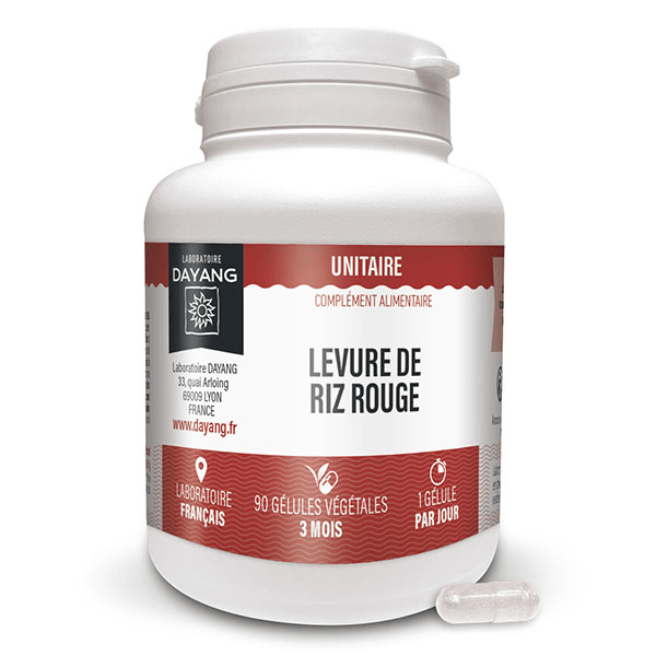 Levure de Riz Rouge 90 gélules