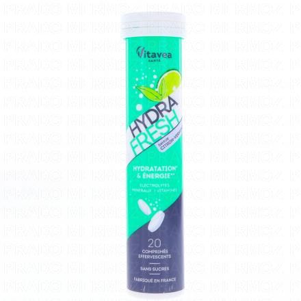 Hydrafresh Parfum citron verveine x20 comprimés