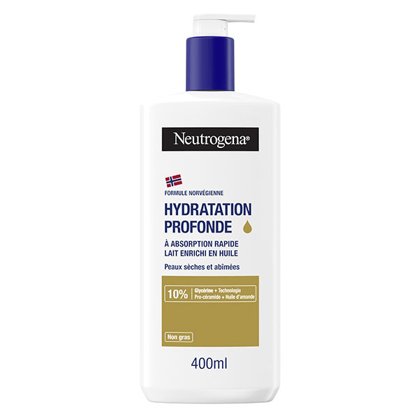 Hydratation Profonde Lait Enrichi en Huile 400ml