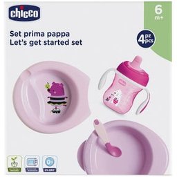 Coffret Alimentaire +6M Rose 4uts