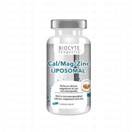 Longevity Minéraux - Cal/Mag/Zinc liposomal 60 gélules