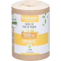 Nat&Form Huile de foie de morue en capsules