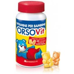 Orsovit Caram Gomm S/Glut 60Pcs
