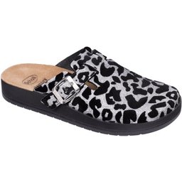 Janice Mule Memory Cushion Plata Negro Talla 37 1 Par