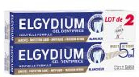 Gel Dentifrice 5en1 Multi Actions Lot de 2 x 75 ml - Lot