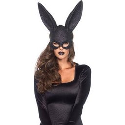 Glitter Rabbit Mask