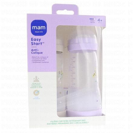 Easy Start Anti-Colique biberon débit 3 320ml lot de 2 lilas et sable