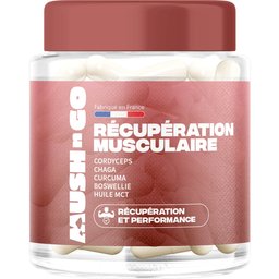 MushNGo Récupération Musculaire Cure Champignons Adaptogènes 30 Gélules