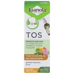 Spray buccal contre la toux Miel Menthol 20ml