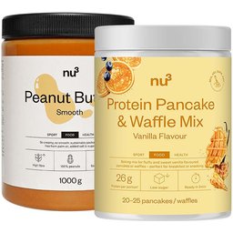 Protein Pancake Mix + Beurre de Cacahuète
