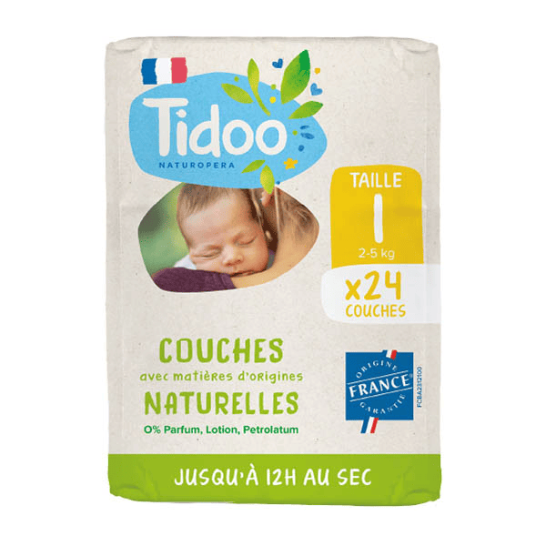 Couche Écolabellisée Taille 1 (2-5kg)