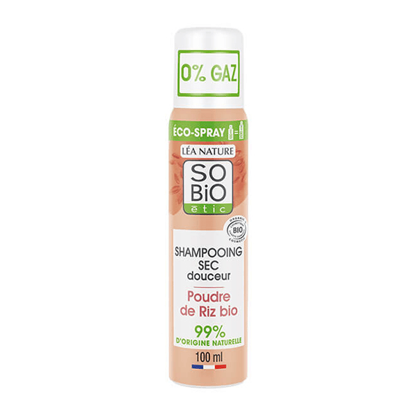 Léa Nature So Bio Étic Shampooing Sec Douceur Poudre de Riz Bio Volume 24h 100ml