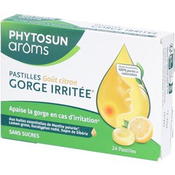 Pastilles Gorge Irritee Sans Sucres