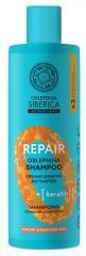 Oblepikha Repair Shampoing Réparateur Kératine Cheveux Secs et Abimés 400 ml - Flacon 400 ml