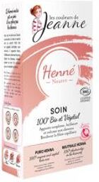 Soin Henné Neutre 100% Végétal Bio - Boîte 2 sachets de 50 g + accessoires