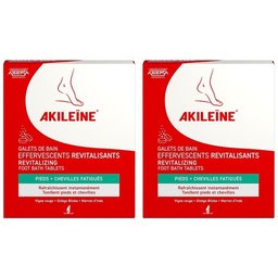 Akileïne Galets de Bain Effervescents Revitalisants