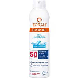 Sol Wet Skin Spray Protection Invisible Spf50 250ml