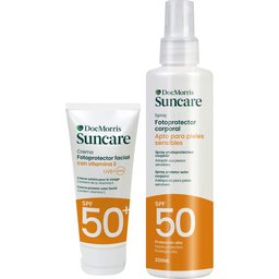 PackSuncare Crema Facial SPF50+ 50ml +Spray Corporal SPF50 200ml